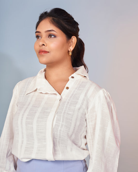 The Classic White Hemp Shirt